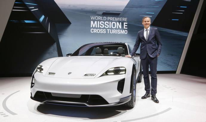 Porsche Mission E Cross Turismo launched