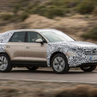 The new generation Volkswagen Touareg teased on its way to Beijing