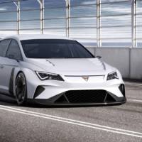 This is the Cupra e-Racer, an electric track car