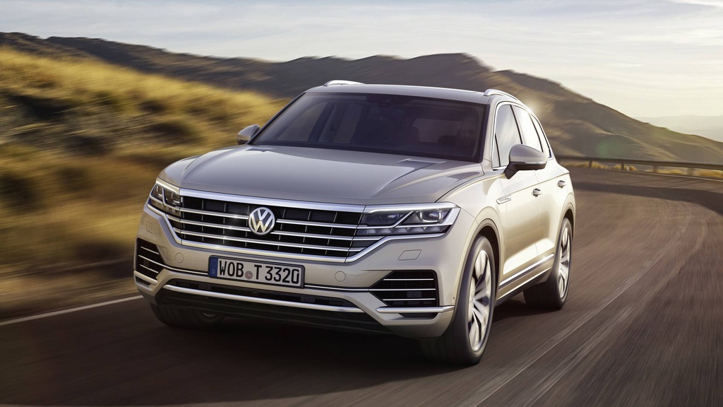 With the concept of its all-new 2018 VW Touareg, it is 