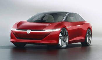 Volkswagen ID VIZZION concept - the saloon for the era of electric and autonomous mobility