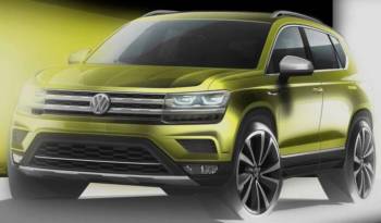 Volkswagen teases a new global SUV which will be slotted under the current Tiguan