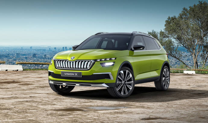 Skoda Vision X Concept - this prototype will become the smallest Czech SUV
