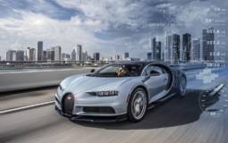 Bugatti Chiron offers telemetry data in real time