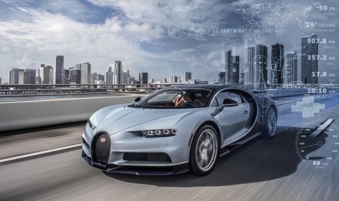 Bugatti Chiron offers telemetry data in real time