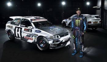 Ken Block is back! Now with an Escort Cossie