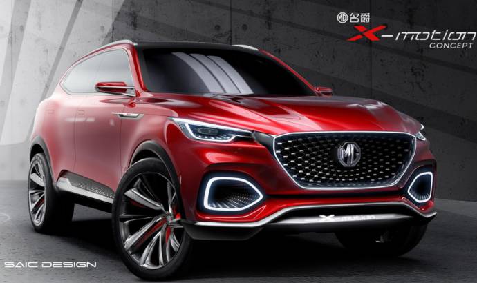 MG X-Motion Concept unveiled in Beijing