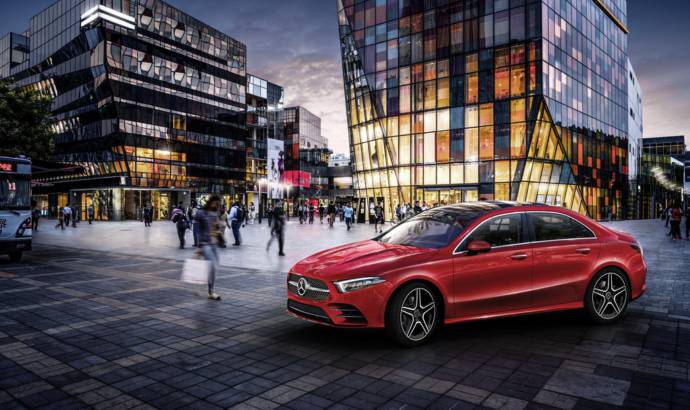 Mercedes A-Class L Saloon launched in China