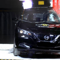 Nissan Leaf scores 5 stars in EuroNCAP