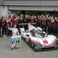 Porsche 919 Hybrid Evo sets track record at Spa-Francorchamps