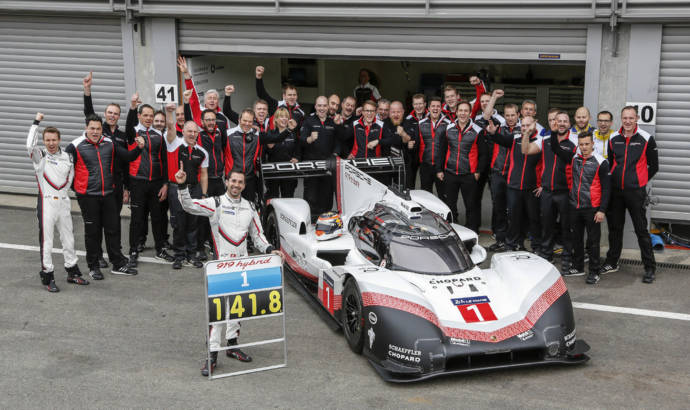 Porsche 919 Hybrid Evo sets track record at Spa-Francorchamps