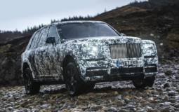 Rolls Royce Cullinan enters its final stage of development
