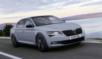 Skoda Superb SportLine Plus available on the UK market