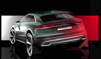 Audi Q8 - another teaser with the German SUV