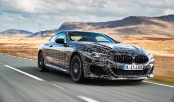 BMW finishing tests on the current 8 Series Coupe