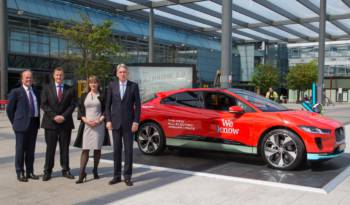 Jaguar I-Pace is the electrified star on Heathrow