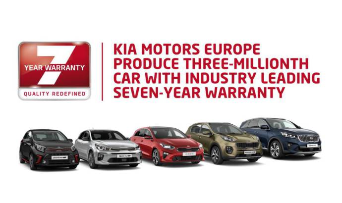 Kia 7 years warranty offered for 3 million cars