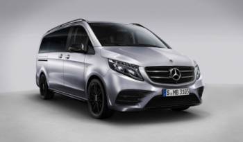 Mercedes-Benz V-Class is now available in a Night Edition version