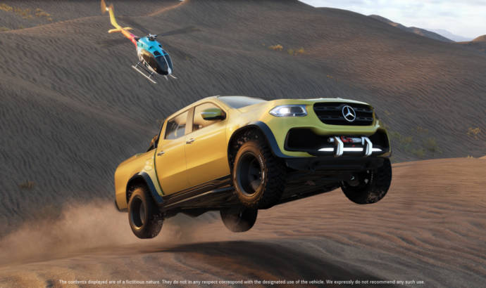 Mercedes-Benz X-Class will be available in the upcoming video game The Crew 2