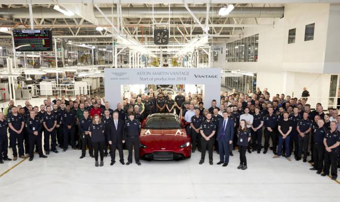 New Aston Martin Vantage enters production