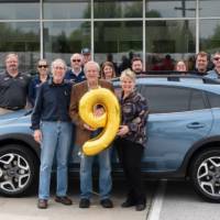 Subaru sold its 9 millionth car in US
