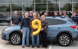 Subaru sold its 9 millionth car in US