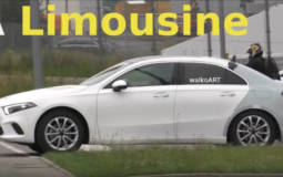2019 Mercedes-Benz A-Class Sedan spied - Video