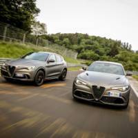 Alfa Romeo Stelvio Quadrifoglio NRING and Giulia Quadrifoglio NRING