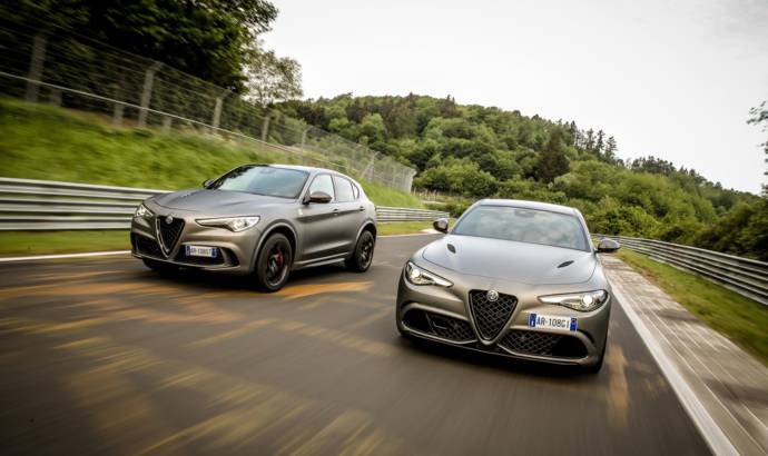 Alfa Romeo Stelvio Quadrifoglio NRING and Giulia Quadrifoglio NRING