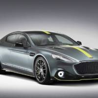 Aston Martin Rapide AMR has 580 horsepower and some carbon fiber body panels