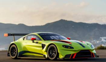 Aston Martin Vantage GTE will be seen in flesh and bones during the 24 Hours of Le Mans race