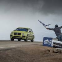 Bentley Bentayga sets new world record at Pikes Peak