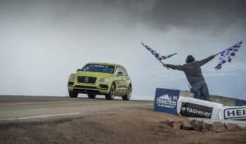 Bentley Bentayga sets new world record at Pikes Peak