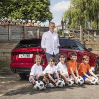 Jose Mourinho and Jaguar XF Sportbrake, back to school