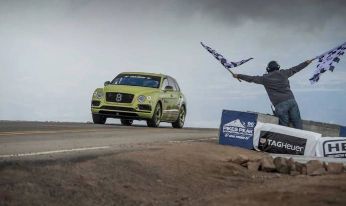 Bentley Bentayga Pikes Peak will be showcased at Goodwood