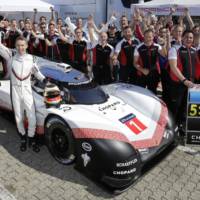 Porsche set the worlds fastest time on Nurburgring