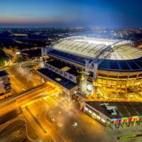 148 Nissan Leaf batteries were used to power this stadium