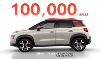 Citroen C3 Aircross reaches 100.000 sales