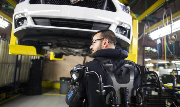 Ford EksoVest to be used in Ford factories across the Globe