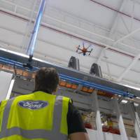 Ford uses drones to supervise its plant activity