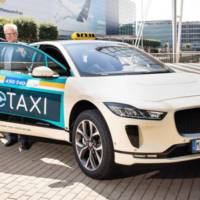 Jaguar I-Pace - a new taxi in Munich