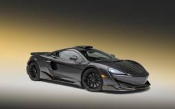 McLaren 600LT in Stealth Grey by MSO introduced