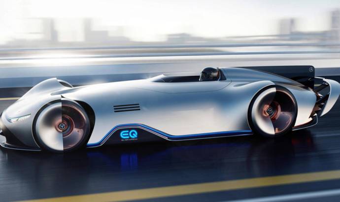 Mercedes-Benz Vision EQ Silver Arrow - the future of sportscar