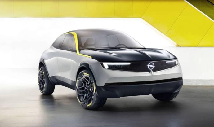 This is the Opel GT X Experimental, the concept that is providing a glipse of what will look the future electric cars