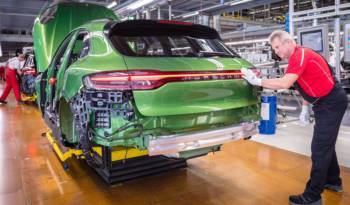 2019 Porsche Macan facelift production started in Leipzig factory