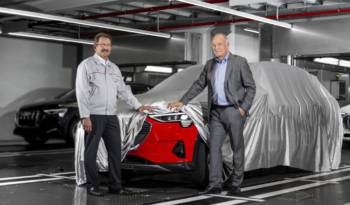 Audi e-tron electric SUV enters production