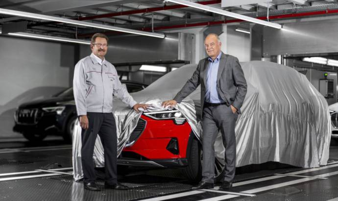 Audi e-tron electric SUV enters production