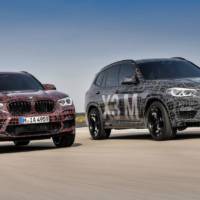 BMW X3 M and X4 M - official camouflaged pictures