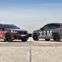BMW X3 M and X4 M - official camouflaged pictures