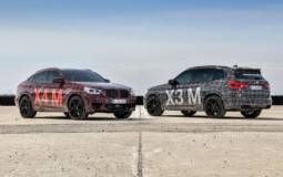 BMW X3 M and X4 M - official camouflaged pictures